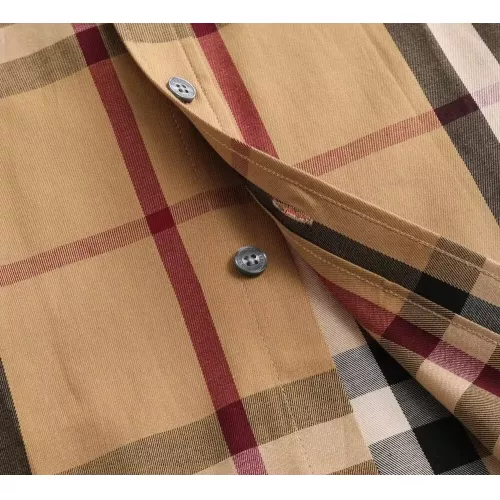 Replica Burberry Shirts Short Sleeved For Men #1346609 $36.00 USD for Wholesale
