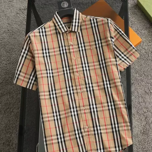 Burberry Shirts Short Sleeved For Men #1346611 $36.00 USD, Wholesale Replica Burberry Shirts