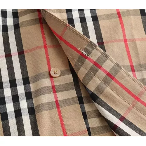 Replica Burberry Shirts Short Sleeved For Men #1346611 $36.00 USD for Wholesale