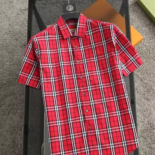 Burberry Shirts Short Sleeved For Men #1346612 $36.00 USD, Wholesale Replica Burberry Shirts