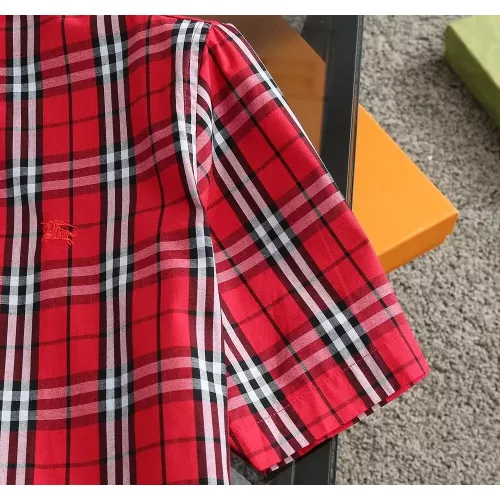 Replica Burberry Shirts Short Sleeved For Men #1346612 $36.00 USD for Wholesale