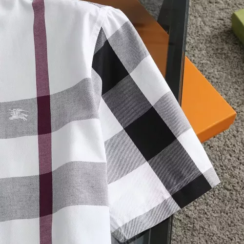 Replica Burberry Shirts Short Sleeved For Men #1346613 $36.00 USD for Wholesale
