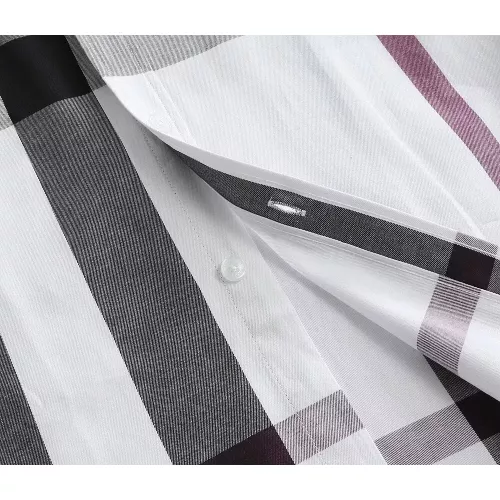 Replica Burberry Shirts Short Sleeved For Men #1346613 $36.00 USD for Wholesale