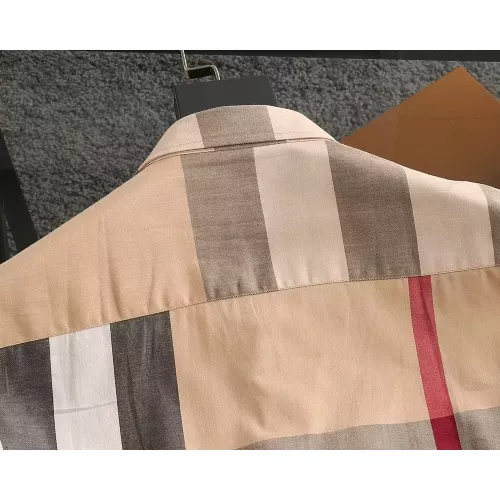 Replica Burberry Shirts Short Sleeved For Men #1346614 $36.00 USD for Wholesale