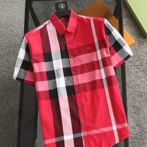 Burberry Shirts Short Sleeved For Men #1346616 $36.00 USD, Wholesale Replica Burberry Shirts