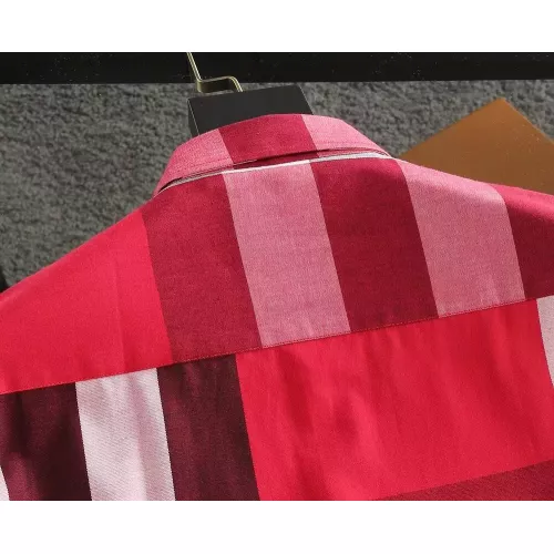Replica Burberry Shirts Short Sleeved For Men #1346616 $36.00 USD for Wholesale