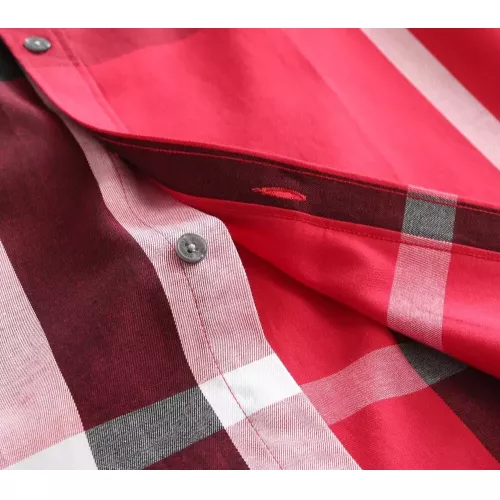 Replica Burberry Shirts Short Sleeved For Men #1346616 $36.00 USD for Wholesale