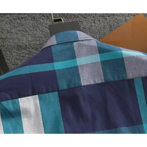 Replica Burberry Shirts Short Sleeved For Men #1346617 $36.00 USD for Wholesale