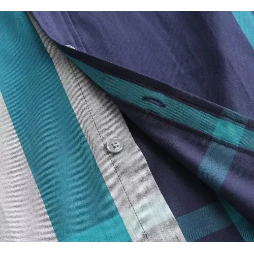 Replica Burberry Shirts Short Sleeved For Men #1346617 $36.00 USD for Wholesale
