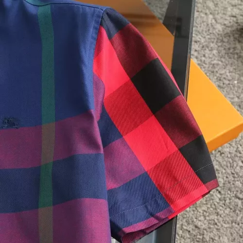 Replica Burberry Shirts Short Sleeved For Men #1346618 $36.00 USD for Wholesale