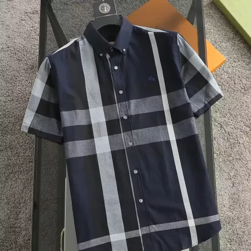 Burberry Shirts Short Sleeved For Men #1346619 $36.00 USD, Wholesale Replica Burberry Shirts