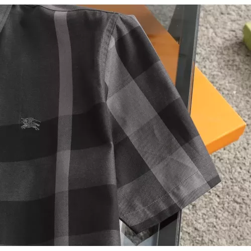 Replica Burberry Shirts Short Sleeved For Men #1346620 $36.00 USD for Wholesale