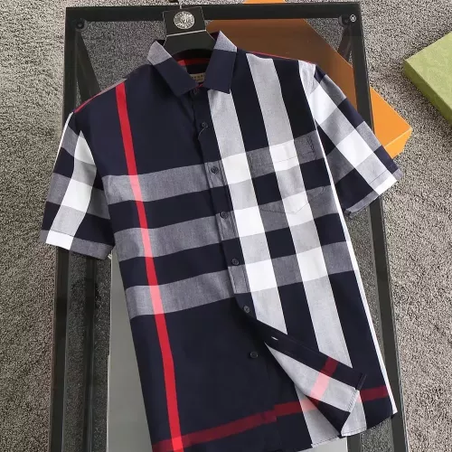Burberry Shirts Short Sleeved For Men #1346627 $38.00 USD, Wholesale Replica Burberry Shirts