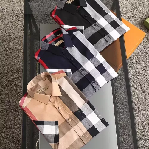 Replica Burberry Shirts Short Sleeved For Men #1346627 $38.00 USD for Wholesale