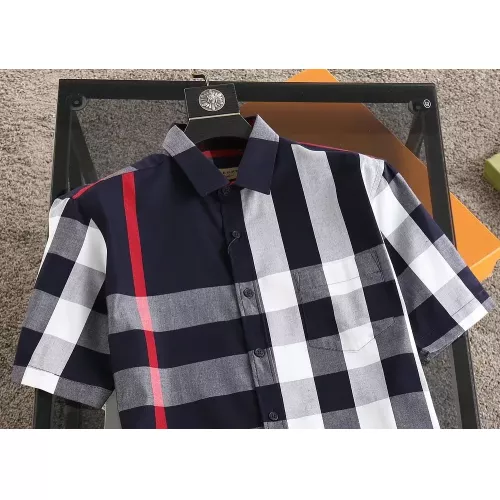 Replica Burberry Shirts Short Sleeved For Men #1346627 $38.00 USD for Wholesale