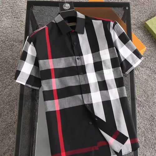 Burberry Shirts Short Sleeved For Men #1346629 $38.00 USD, Wholesale Replica Burberry Shirts
