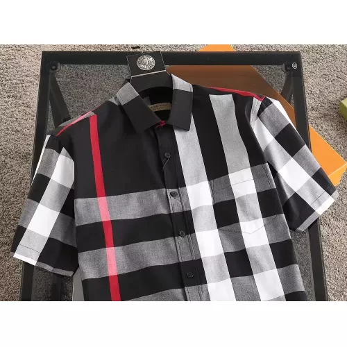 Replica Burberry Shirts Short Sleeved For Men #1346629 $38.00 USD for Wholesale