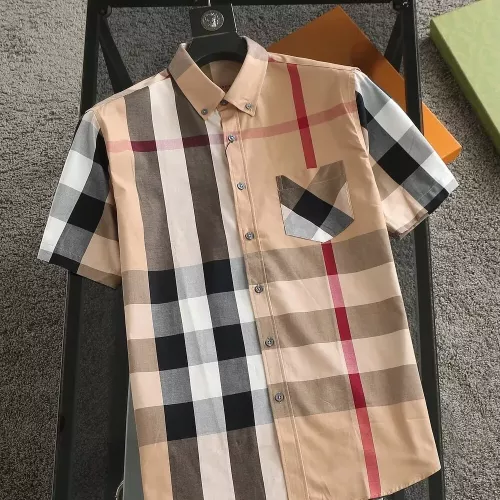 Burberry Shirts Short Sleeved For Men #1346632 $38.00 USD, Wholesale Replica Burberry Shirts