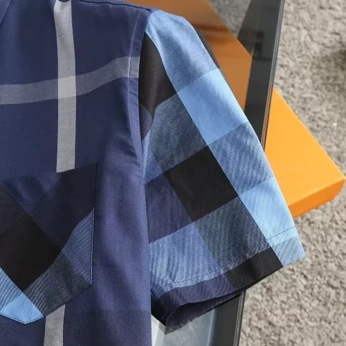 Replica Burberry Shirts Short Sleeved For Men #1346634 $38.00 USD for Wholesale