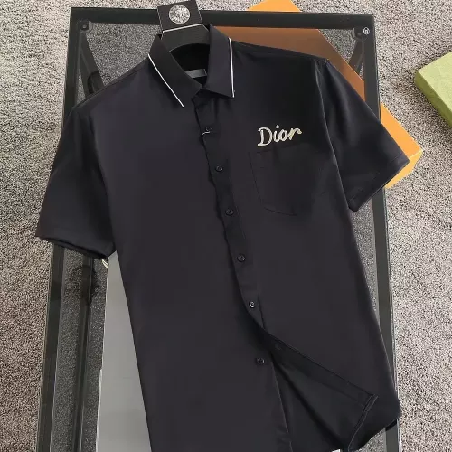 Christian Dior Shirts Short Sleeved For Men #1346643 $38.00 USD, Wholesale Replica Christian Dior Shirts