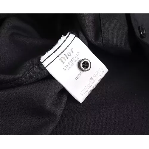 Replica Christian Dior Shirts Short Sleeved For Men #1346643 $38.00 USD for Wholesale
