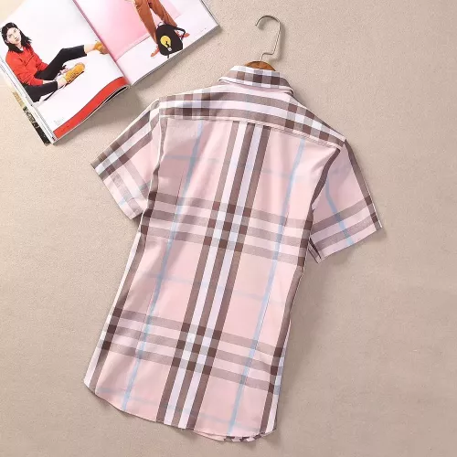 Replica Burberry Shirts Short Sleeved For Women #1346644 $36.00 USD for Wholesale