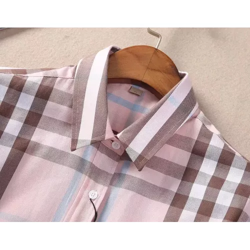 Replica Burberry Shirts Short Sleeved For Women #1346644 $36.00 USD for Wholesale