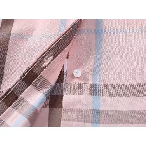 Replica Burberry Shirts Short Sleeved For Women #1346644 $36.00 USD for Wholesale