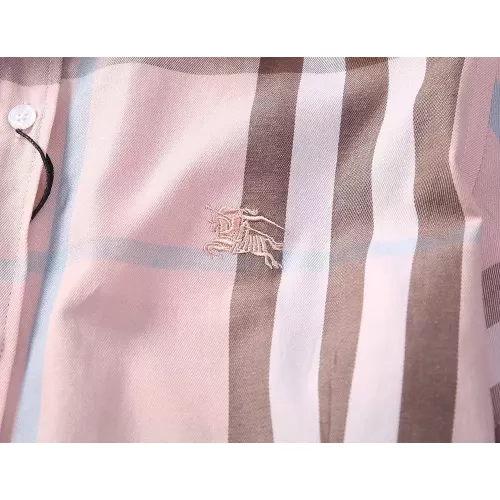 Replica Burberry Shirts Short Sleeved For Women #1346644 $36.00 USD for Wholesale
