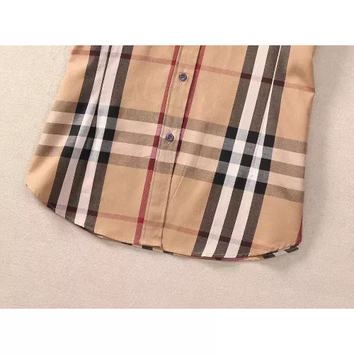 Replica Burberry Shirts Short Sleeved For Women #1346646 $36.00 USD for Wholesale