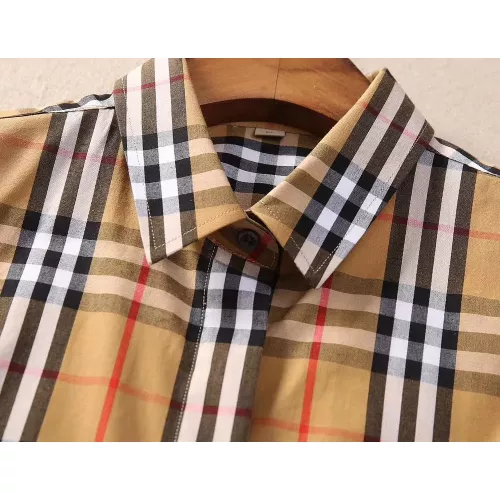Replica Burberry Shirts Short Sleeved For Women #1346647 $36.00 USD for Wholesale