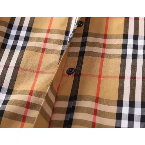 Replica Burberry Shirts Short Sleeved For Women #1346647 $36.00 USD for Wholesale