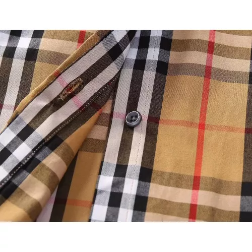 Replica Burberry Shirts Short Sleeved For Women #1346647 $36.00 USD for Wholesale