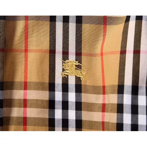Replica Burberry Shirts Short Sleeved For Women #1346647 $36.00 USD for Wholesale