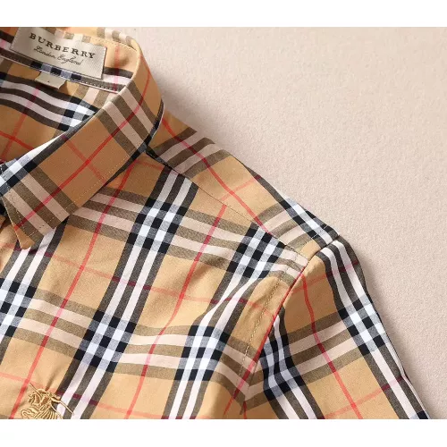Replica Burberry Shirts Short Sleeved For Women #1346648 $36.00 USD for Wholesale