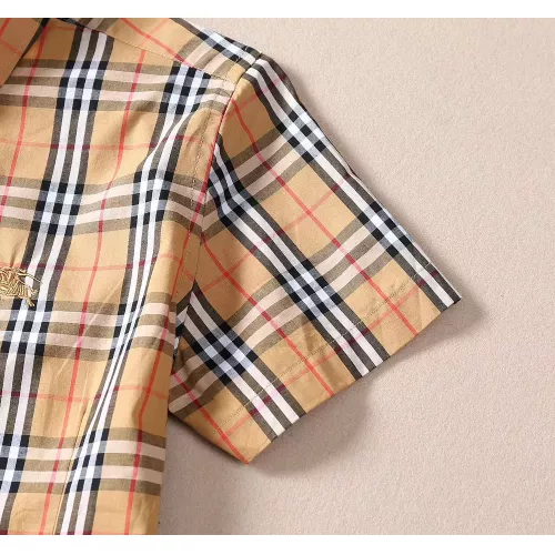 Replica Burberry Shirts Short Sleeved For Women #1346648 $36.00 USD for Wholesale