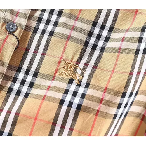 Replica Burberry Shirts Short Sleeved For Women #1346648 $36.00 USD for Wholesale
