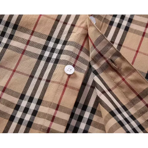 Replica Burberry Shirts Short Sleeved For Women #1346649 $36.00 USD for Wholesale