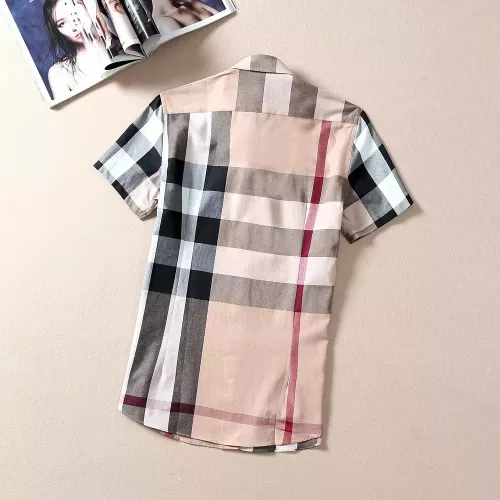 Replica Burberry Shirts Short Sleeved For Women #1346650 $36.00 USD for Wholesale