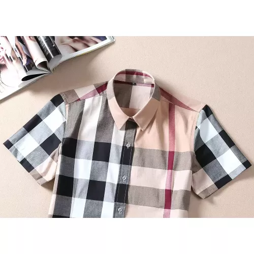 Replica Burberry Shirts Short Sleeved For Women #1346650 $36.00 USD for Wholesale