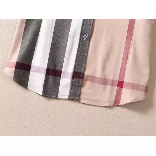 Replica Burberry Shirts Short Sleeved For Women #1346650 $36.00 USD for Wholesale