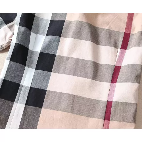 Replica Burberry Shirts Short Sleeved For Women #1346650 $36.00 USD for Wholesale