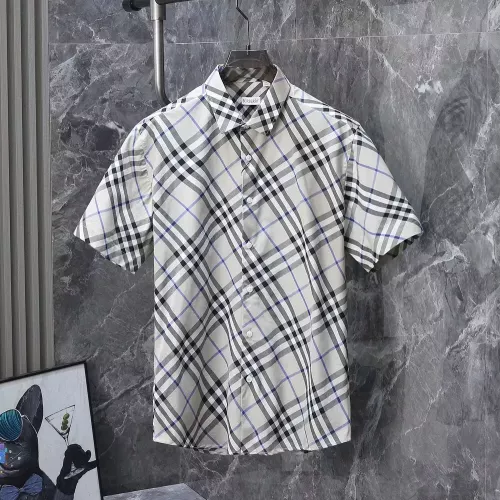 Burberry Shirts Short Sleeved For Men #1346651 $39.00 USD, Wholesale Replica Burberry Shirts