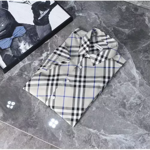 Replica Burberry Shirts Short Sleeved For Men #1346651 $39.00 USD for Wholesale