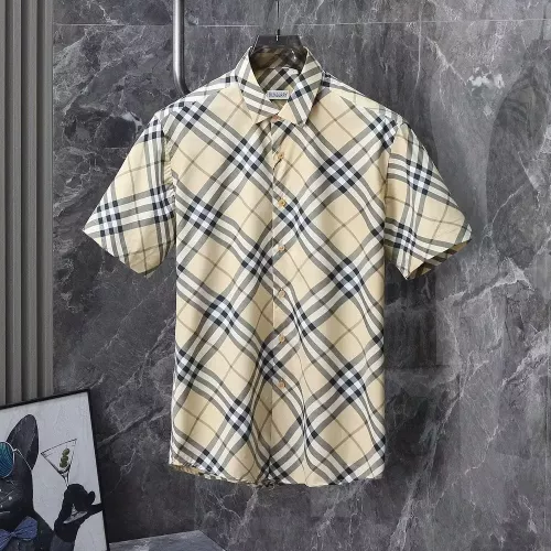 Burberry Shirts Short Sleeved For Men #1346652 $39.00 USD, Wholesale Replica Burberry Shirts