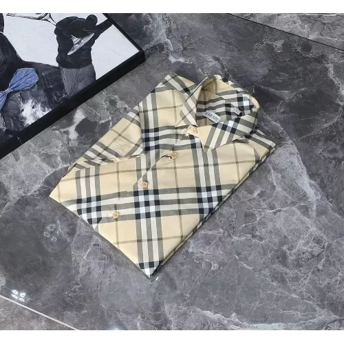Replica Burberry Shirts Short Sleeved For Men #1346652 $39.00 USD for Wholesale