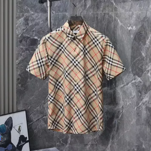 Burberry Shirts Short Sleeved For Men #1346653 $39.00 USD, Wholesale Replica Burberry Shirts