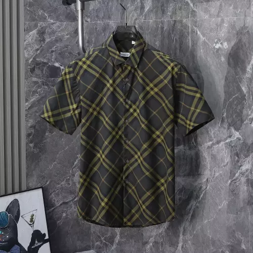 Burberry Shirts Short Sleeved For Men #1346654 $39.00 USD, Wholesale Replica Burberry Shirts