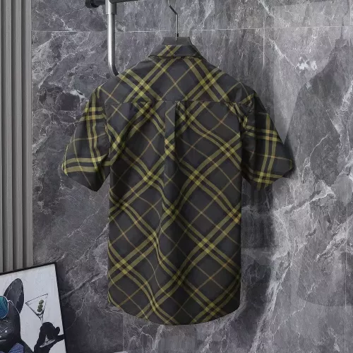 Replica Burberry Shirts Short Sleeved For Men #1346654 $39.00 USD for Wholesale