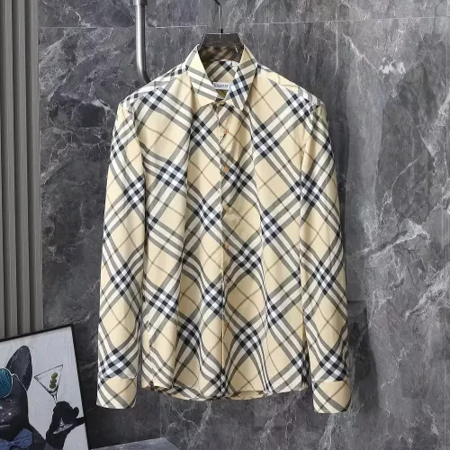 Burberry Shirts Long Sleeved For Men #1346656 $42.00 USD, Wholesale Replica Burberry Shirts